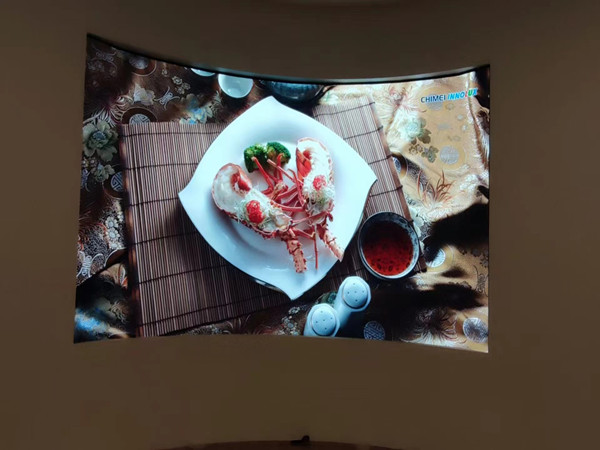 定西市室内P2.5弧形LED屏